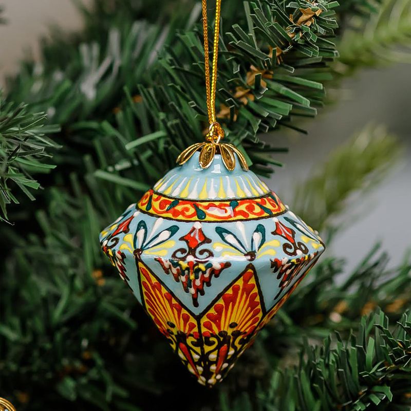 Hand-Painted Ceramic Ornaments