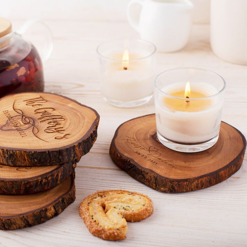 Handcrafted Wooden Coasters