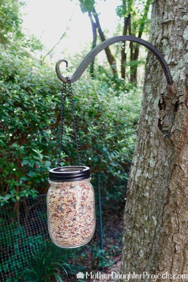 Hang the Bird Feeder