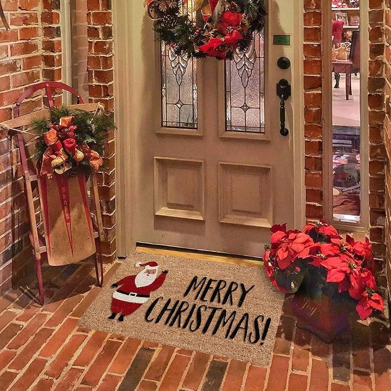 Holiday Welcome Mat