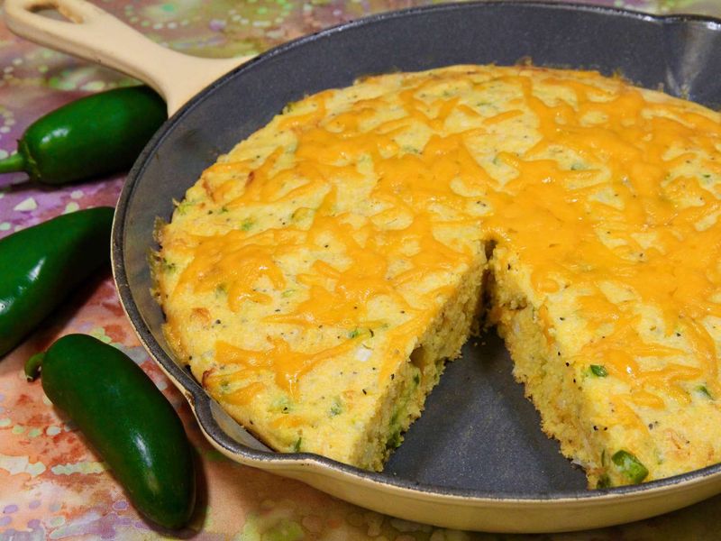 Jalapeño Cheddar Cornbread