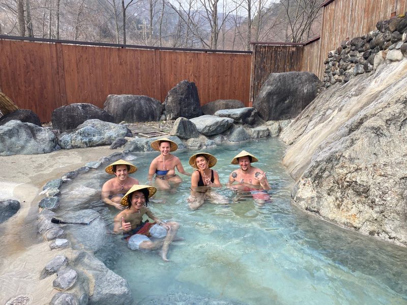 Japanese Onsen Bathing