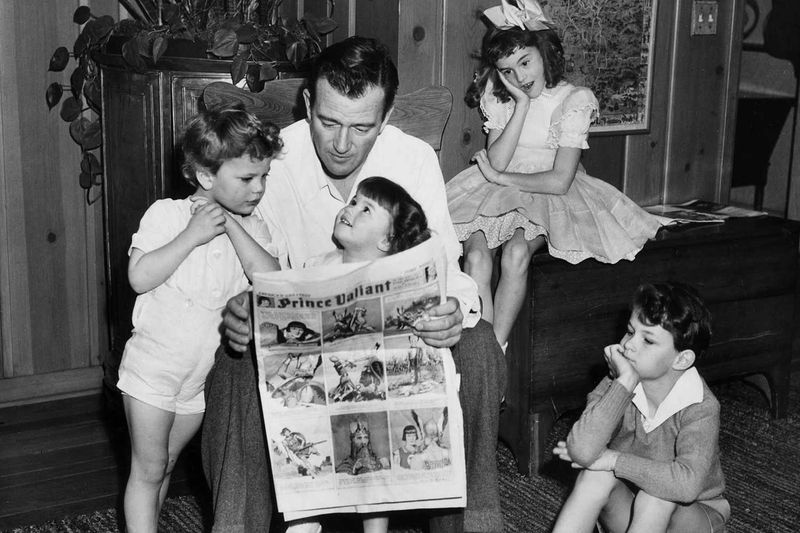 John Wayne's Family Life