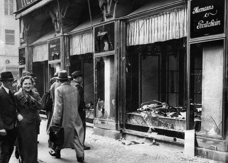 Kristallnacht's Tragic Night