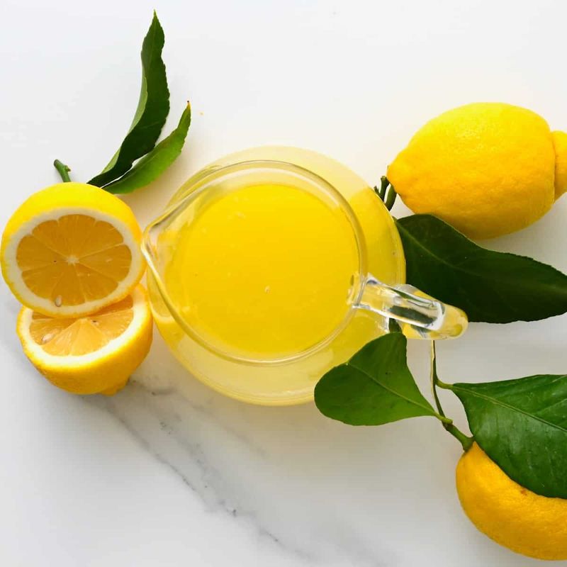 Lemon Juice Rinse