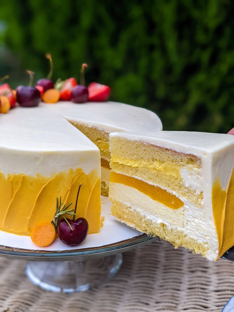 Mango Passionfruit Cake