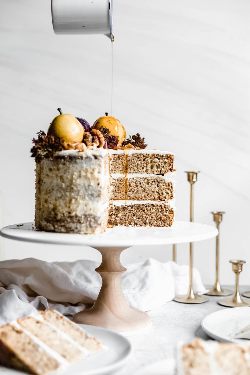 Maple Walnut Cake