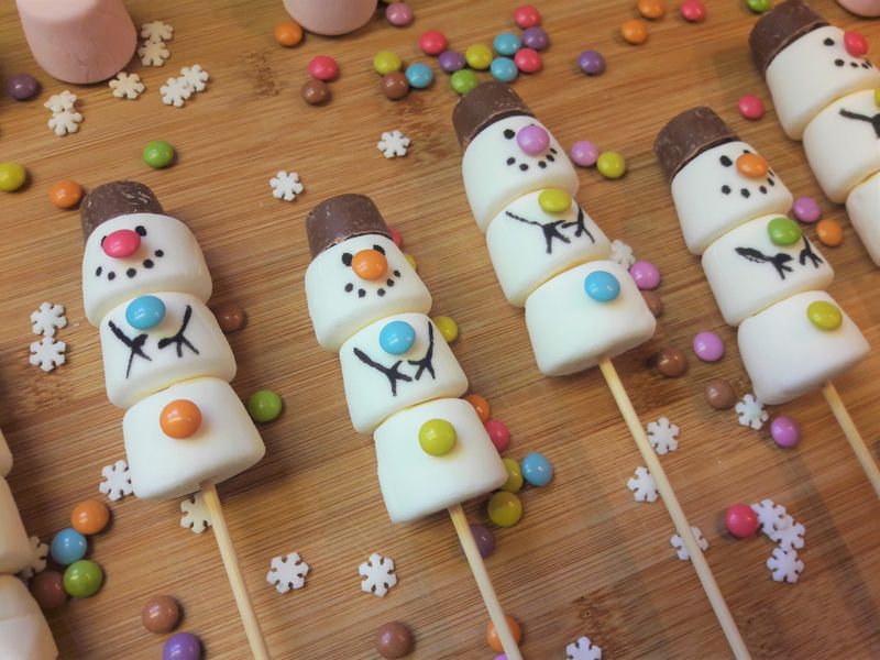 Marshmallow Snowmen