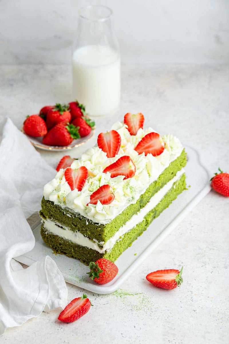 Matcha Green Tea Cake