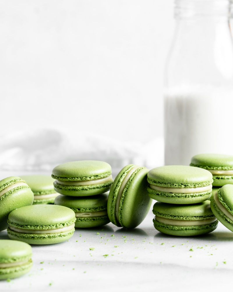 Matcha Green Tea Macarons