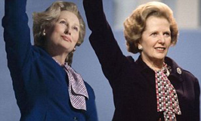 Meryl Streep as Margaret Thatcher