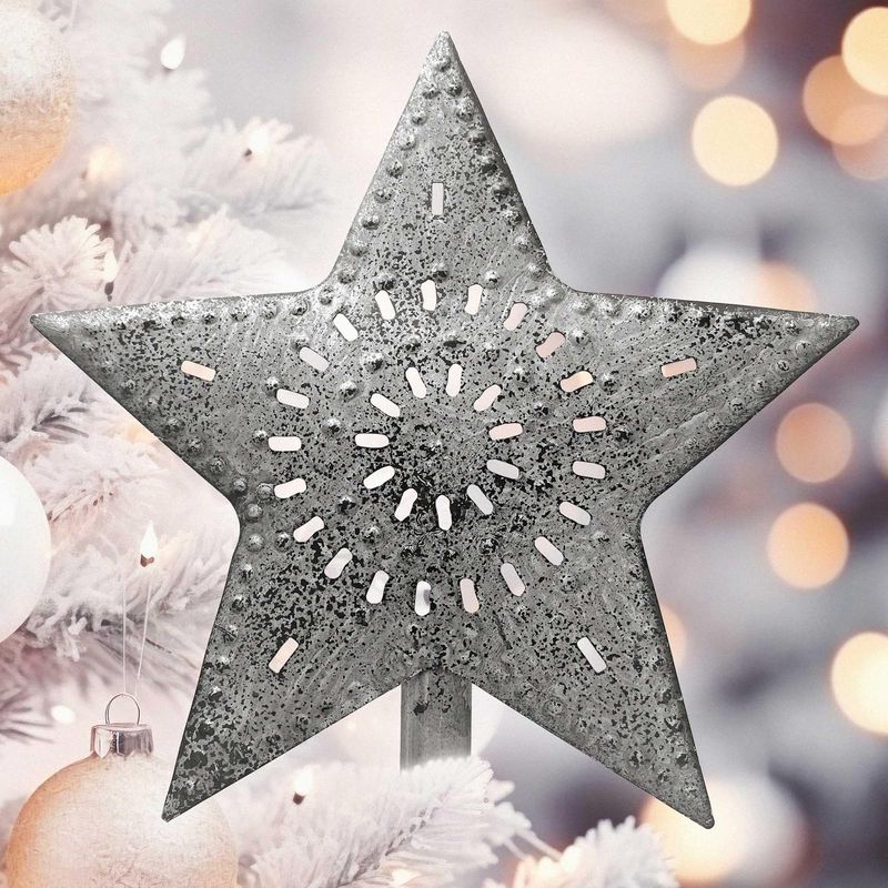 Metallic Star Toppers