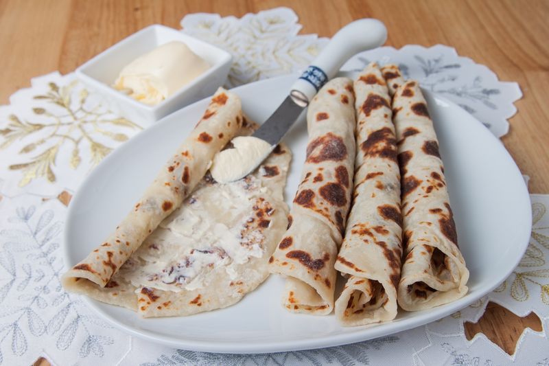 Minnesota: Lefse