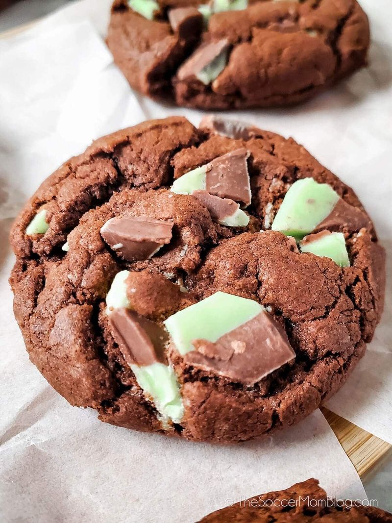 Mint Chocolate Cookies