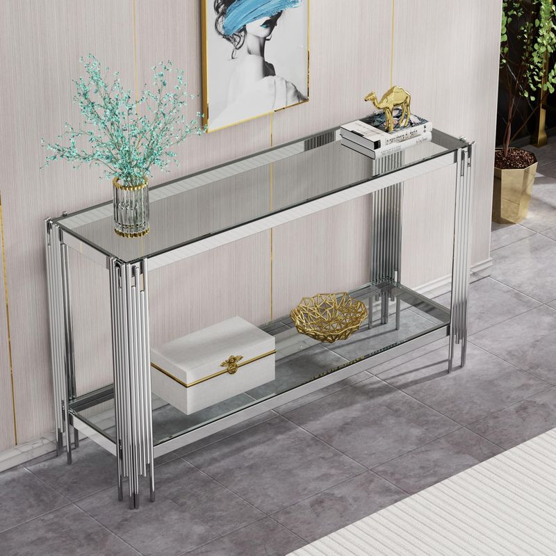 Modern Glass Console