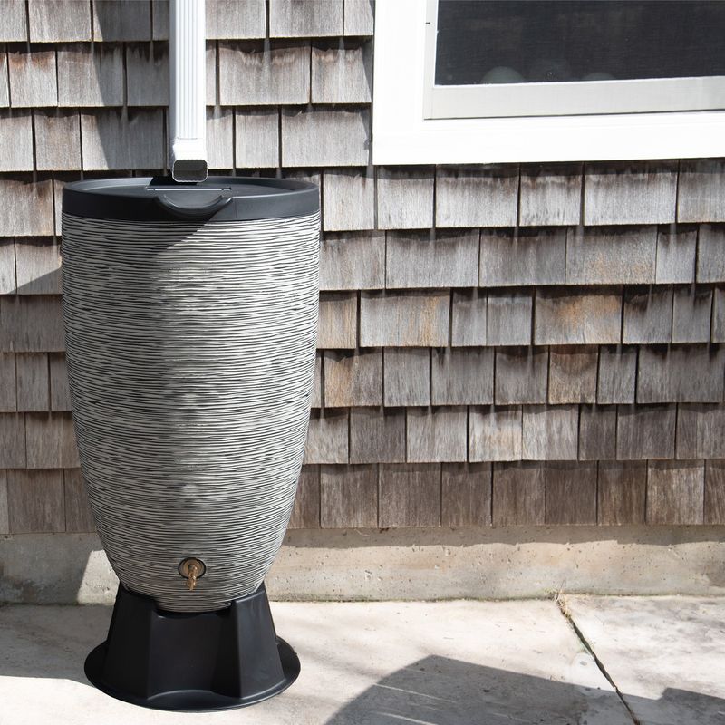 Modern Slate Rain Pot