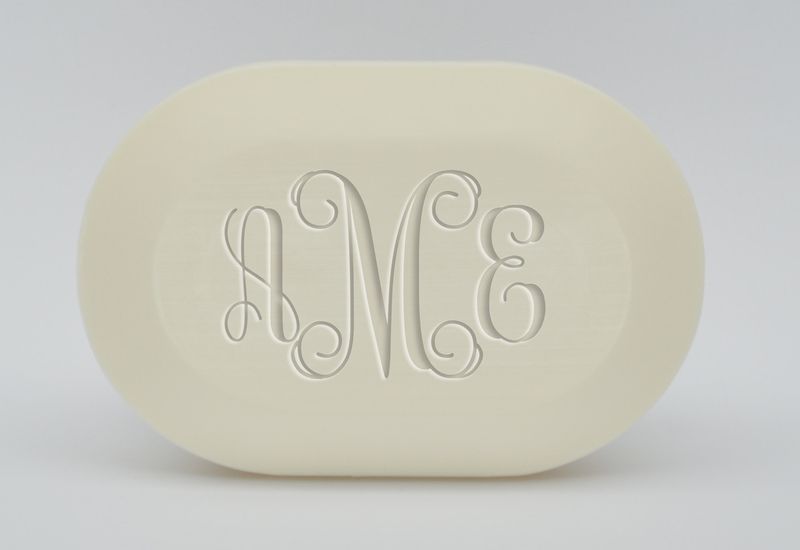 Monogrammed Soap Bars