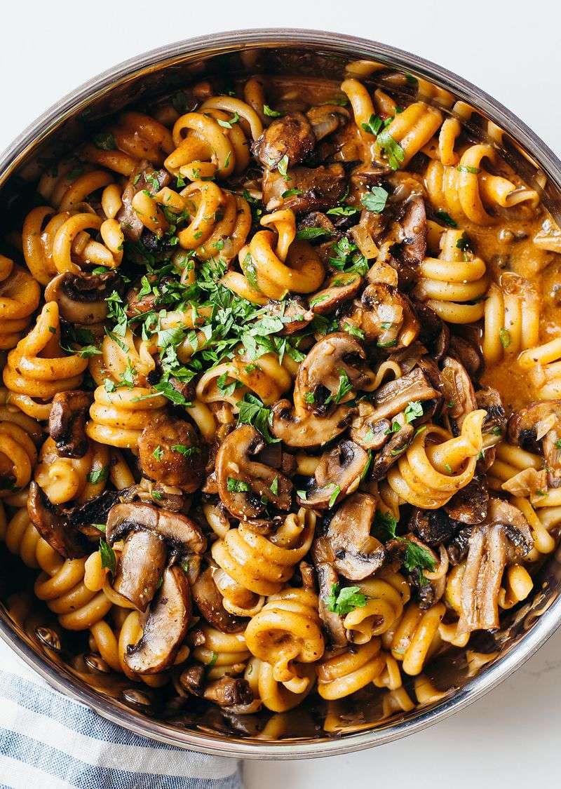 Mushroom Stroganoff