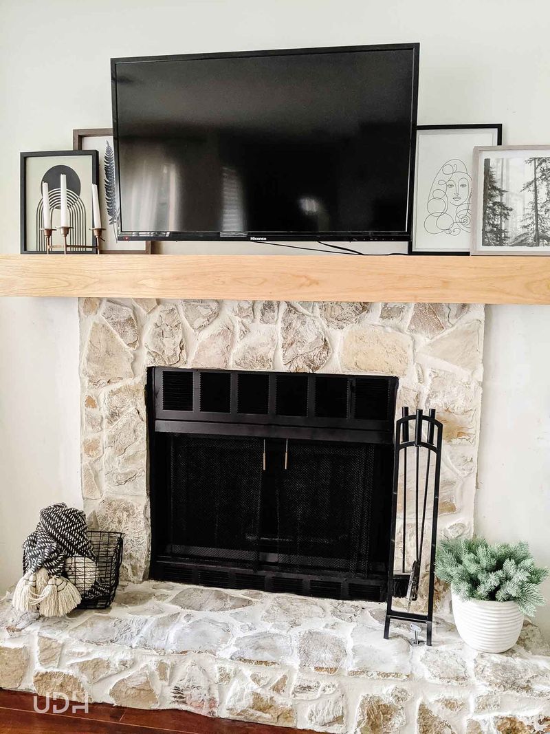 Natural Stone Mantel