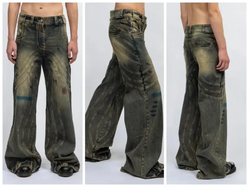 Overly Distressed Jeans