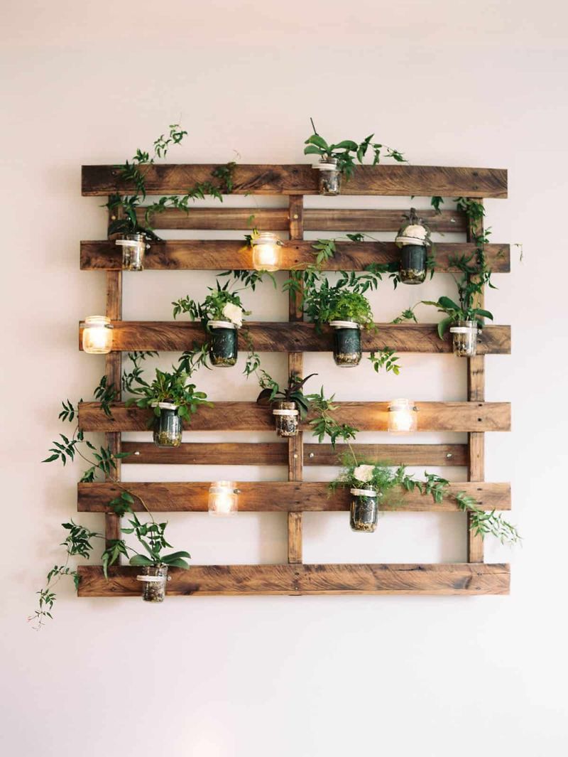 Pallet Plant Wall