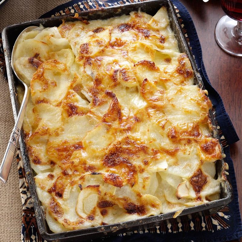 Parsnip and Potato Gratin