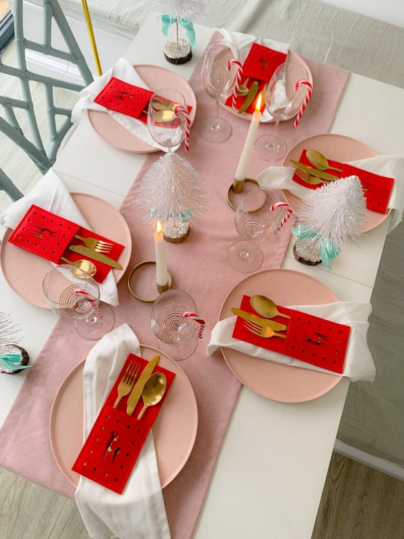 Pastel Table Runner