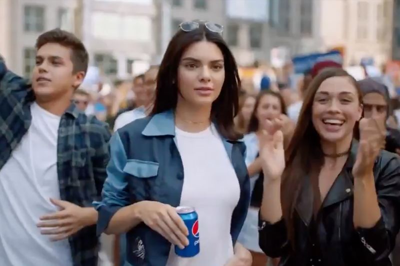 Pepsi's Kendall Jenner Protest Ad