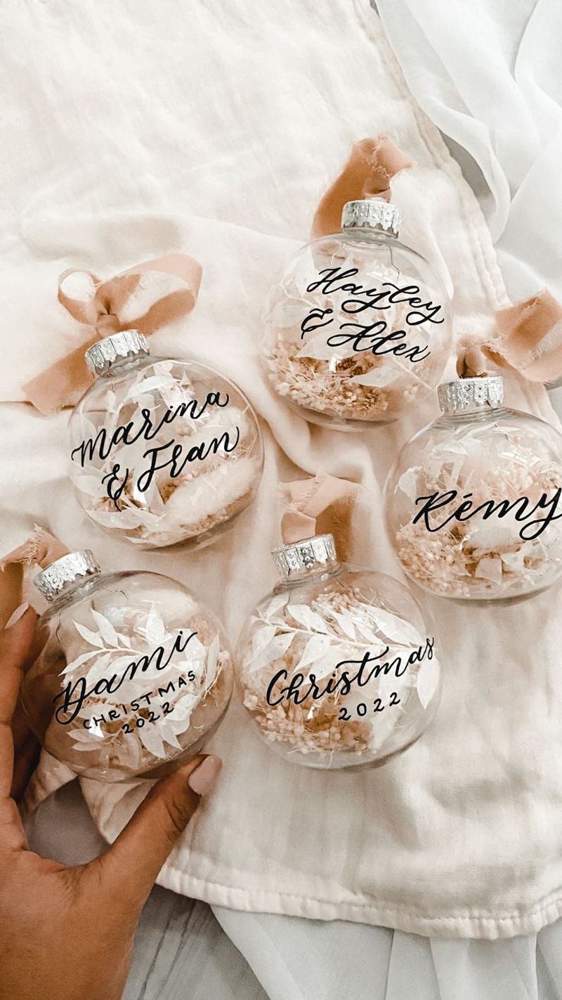 Personalized Christmas Ornaments