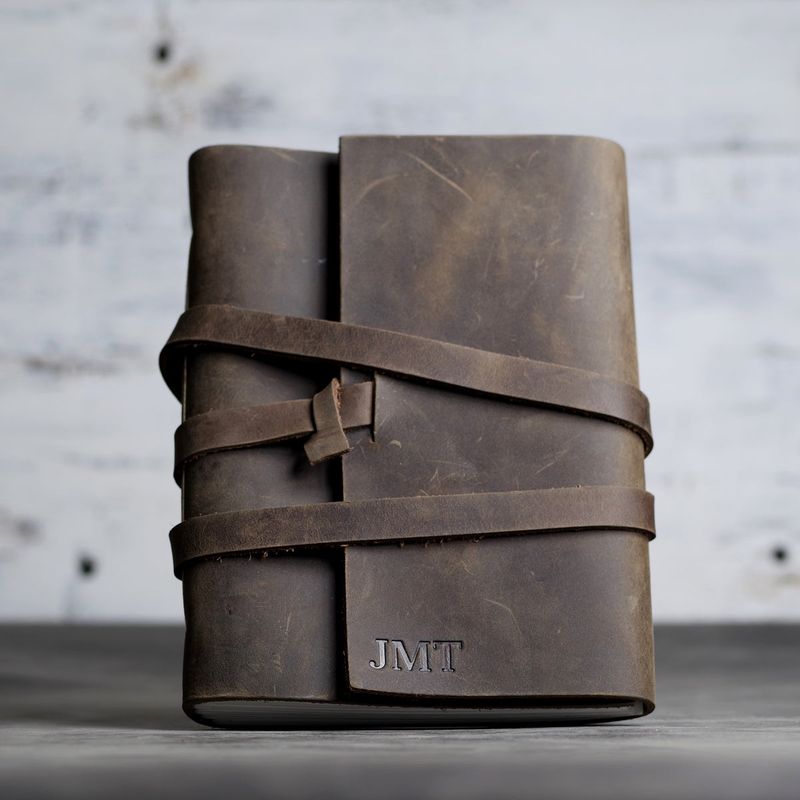 Personalized Leather Journal