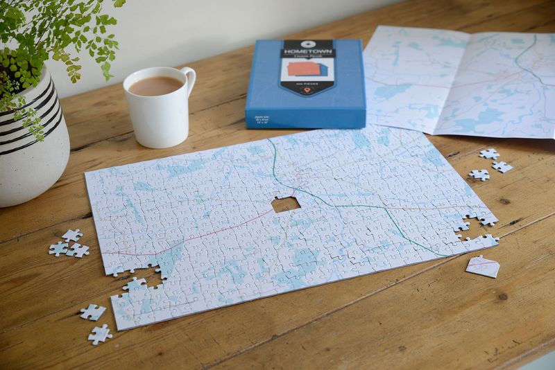 Personalized Map Puzzle