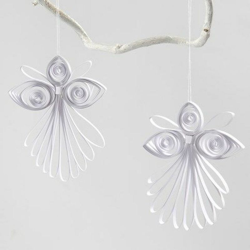 Quilled Paper Angels