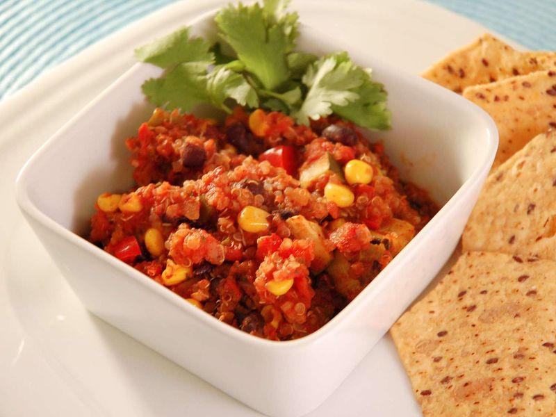 Quinoa and Black Bean Chili