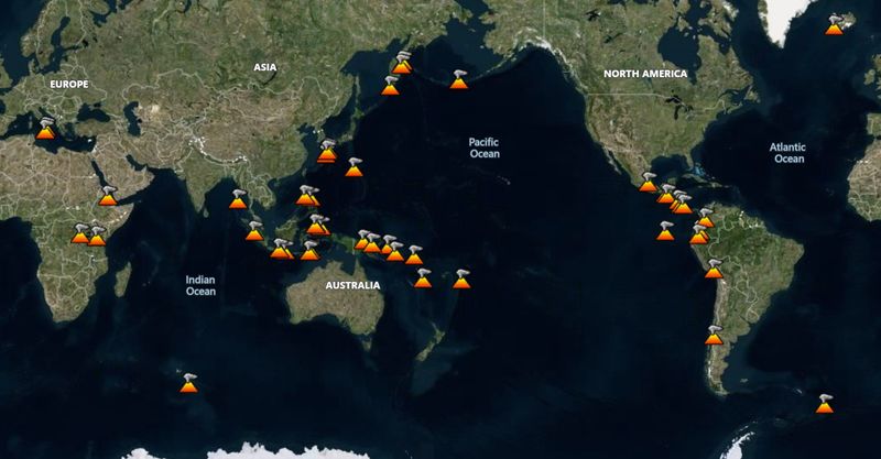 Recent Volcanic Activities