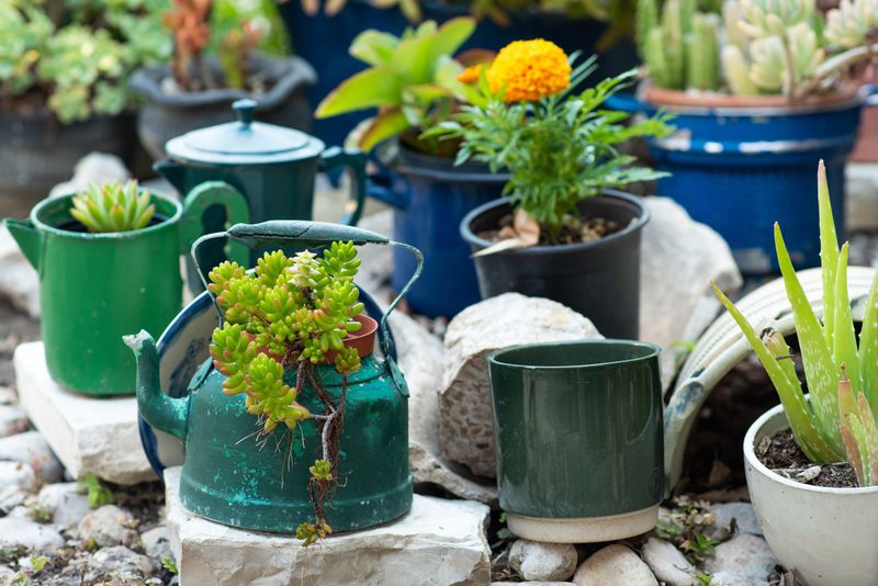 Recycle and Reuse Garden Materials