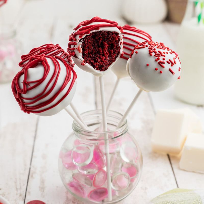 Red Velvet Cake Pops