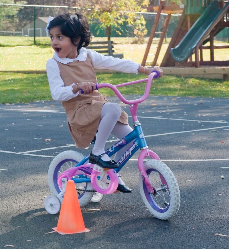 Riding Bikes Without Helmets