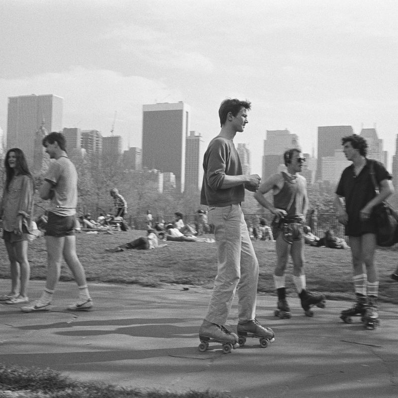 Roller Skate Wheels on Pavement