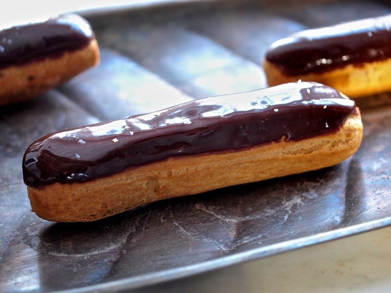 Salted Caramel Éclairs