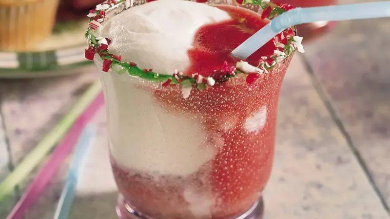 Santa's Strawberry Smoothie