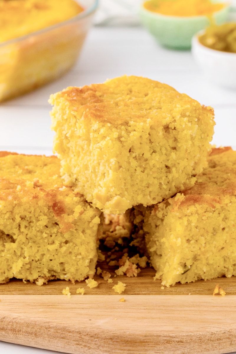 Savory Green Chile Cornbread