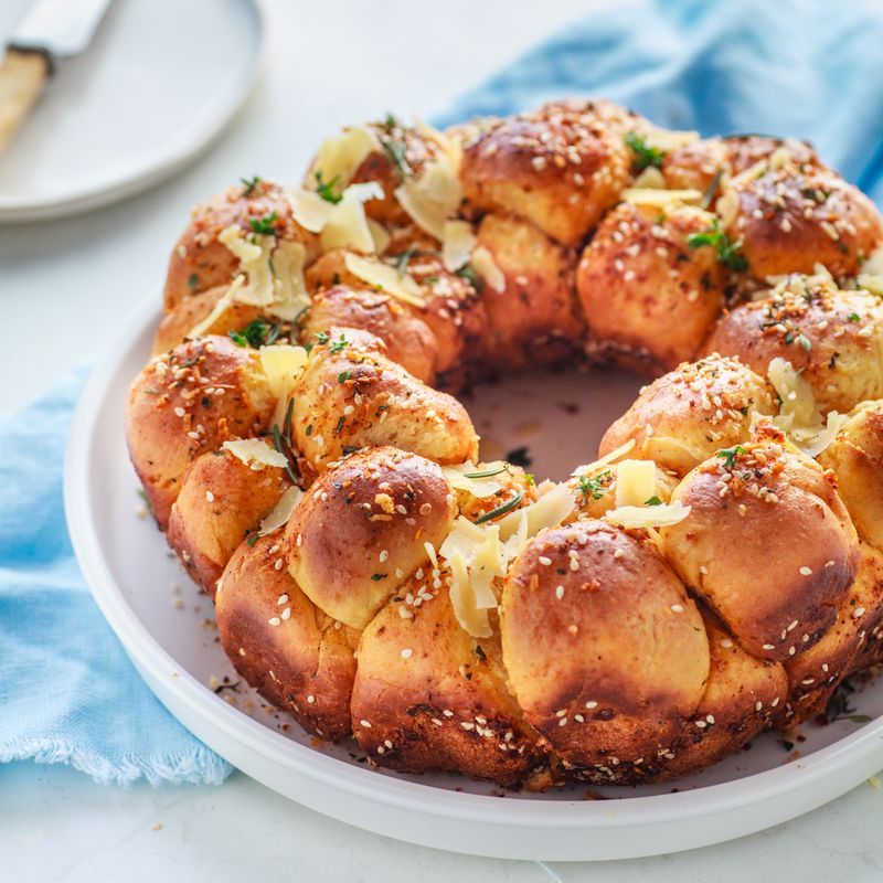 Savory Herb and Cheese Monkey Bread