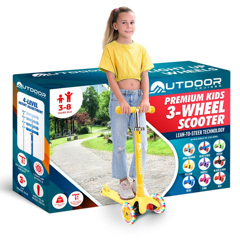 Scooter for Kids 3 Wheel T-Bar