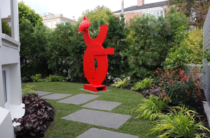 Sculptural Garden Art