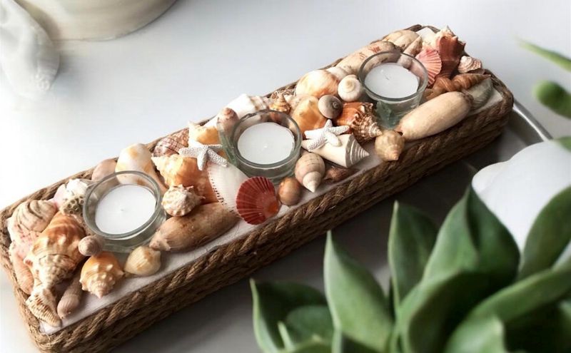 Seashell Candle Holders