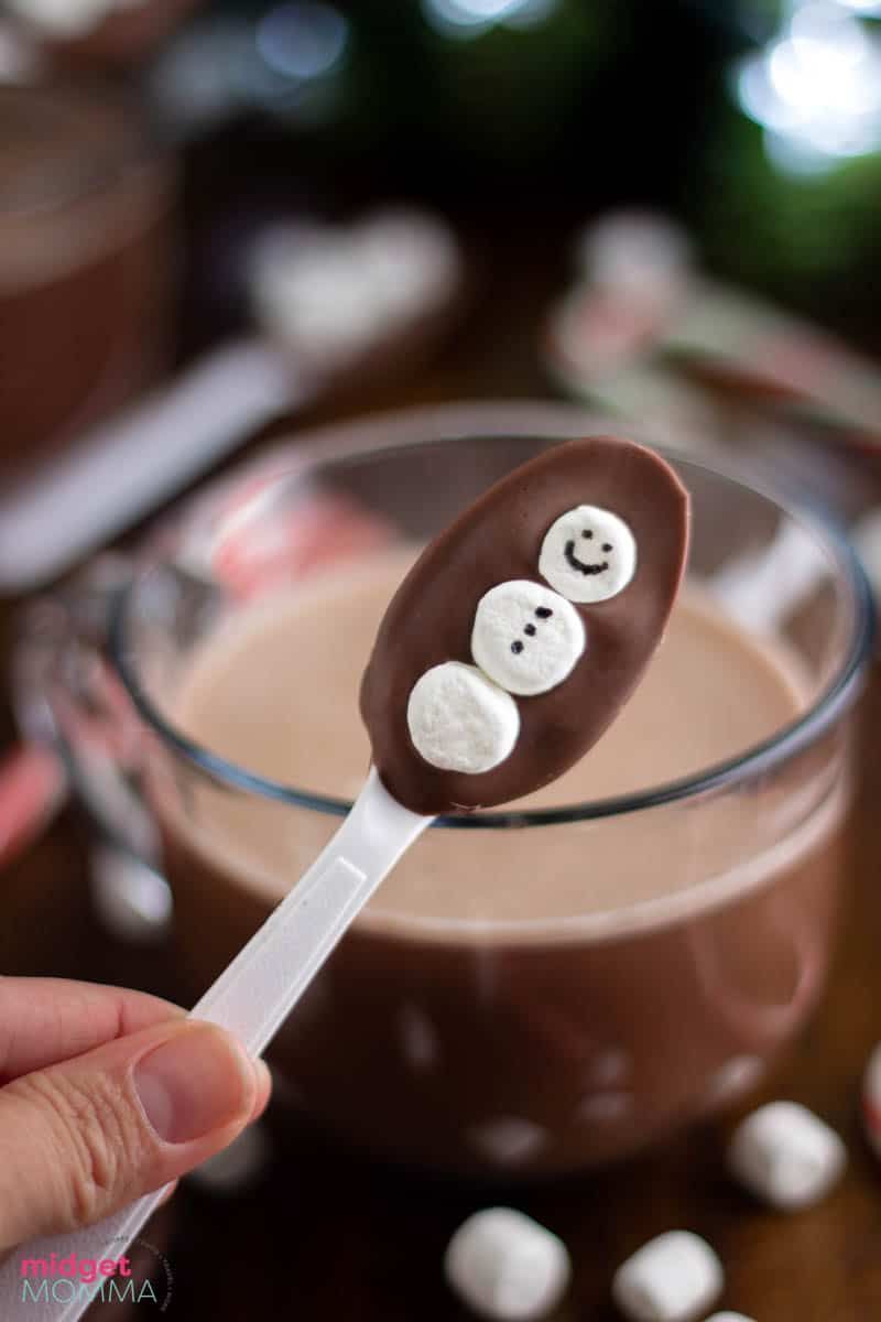 Snowman Hot Chocolate Stirrers