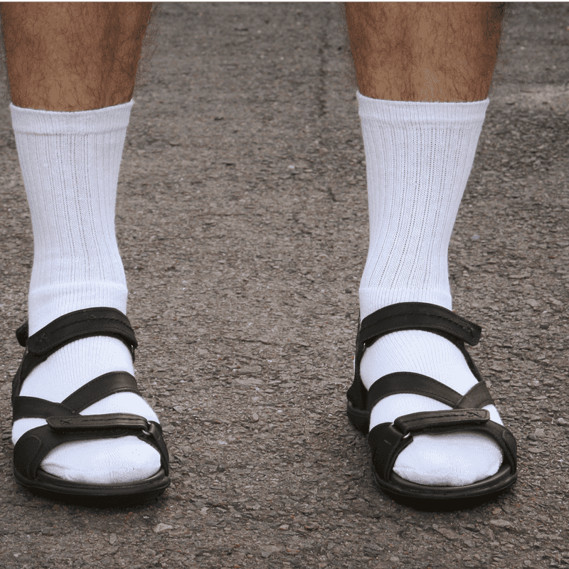 Socks with Sandals