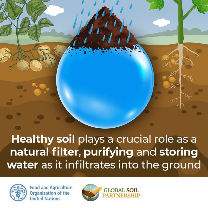 Soil's Water Filtration