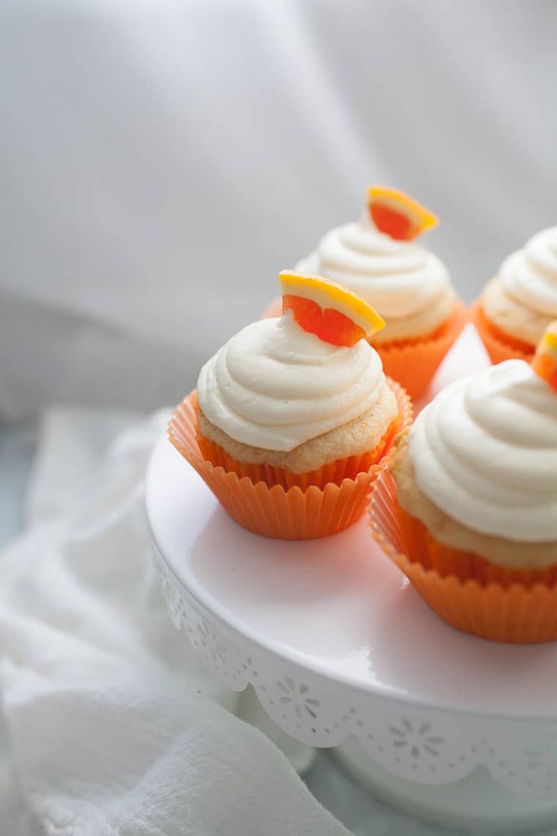 Spiced Orange Cupcakes