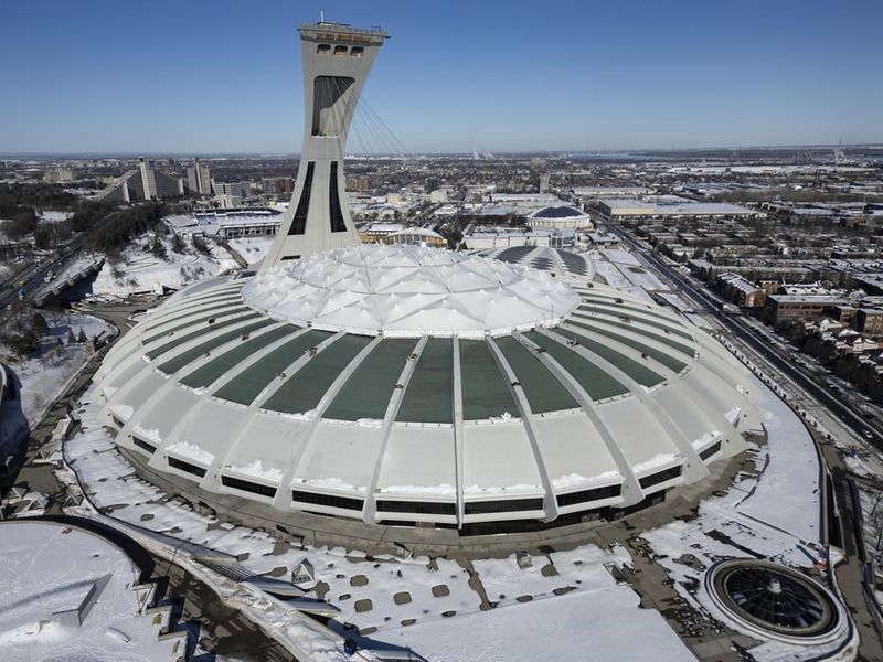 The Montreal Olympic Stadium